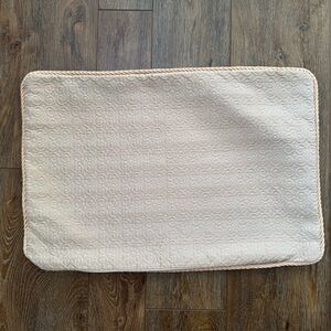 Anichini matlasse subtle stripe large pillow